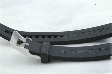 breitling kautschuk armband 20mm|Breitling de armband.